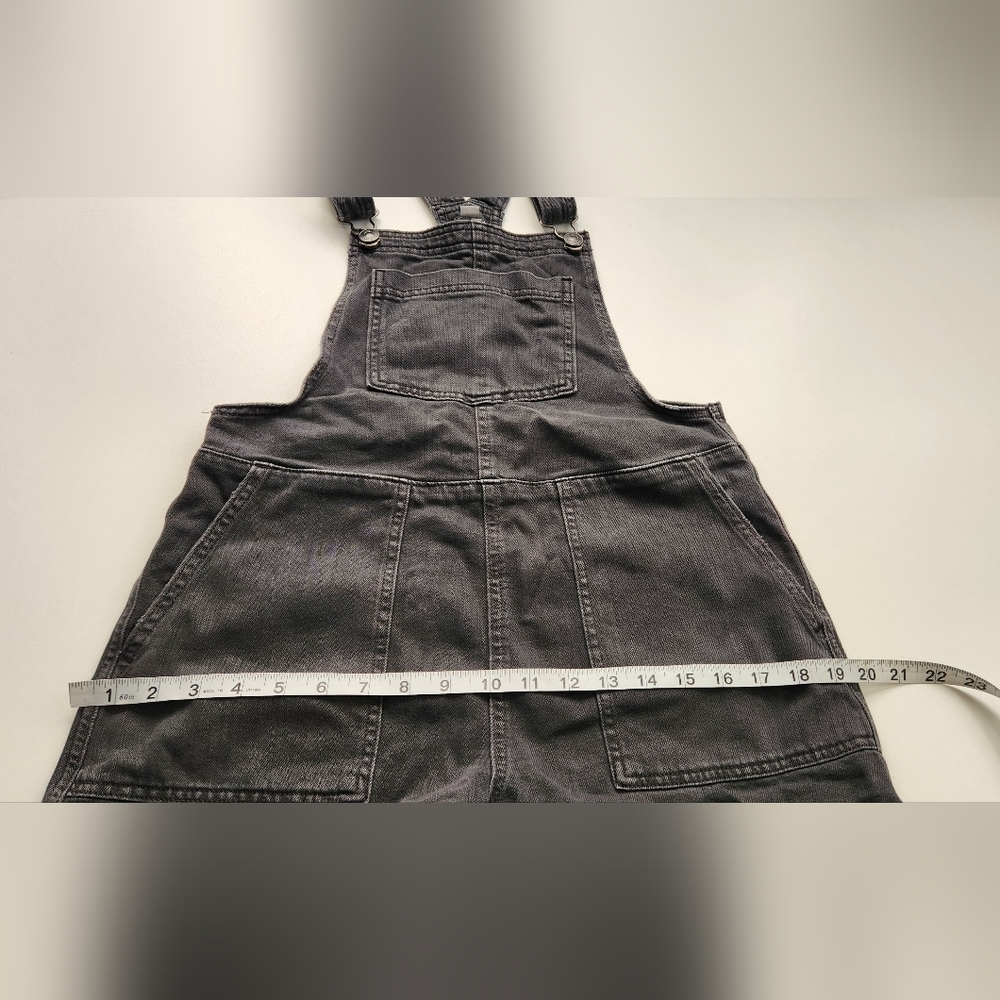 Aerie Washed Black Denim Shortalls - Size XS - Picture 11 of 12